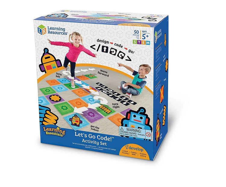 LEARNING RESOURCES | LET'S GO CODE!™ ACTIVITY SET by LEARNING RESOURCES - The Playful Collective