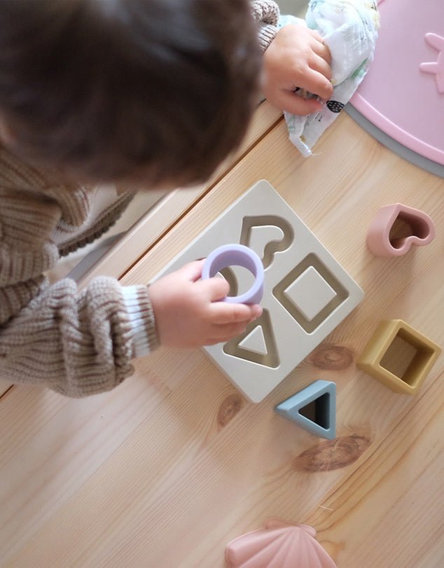 LIVING TEXTILES | SILICONE SHAPE PUZZLE - ROSE by LIVING TEXTILES - The Playful Collective