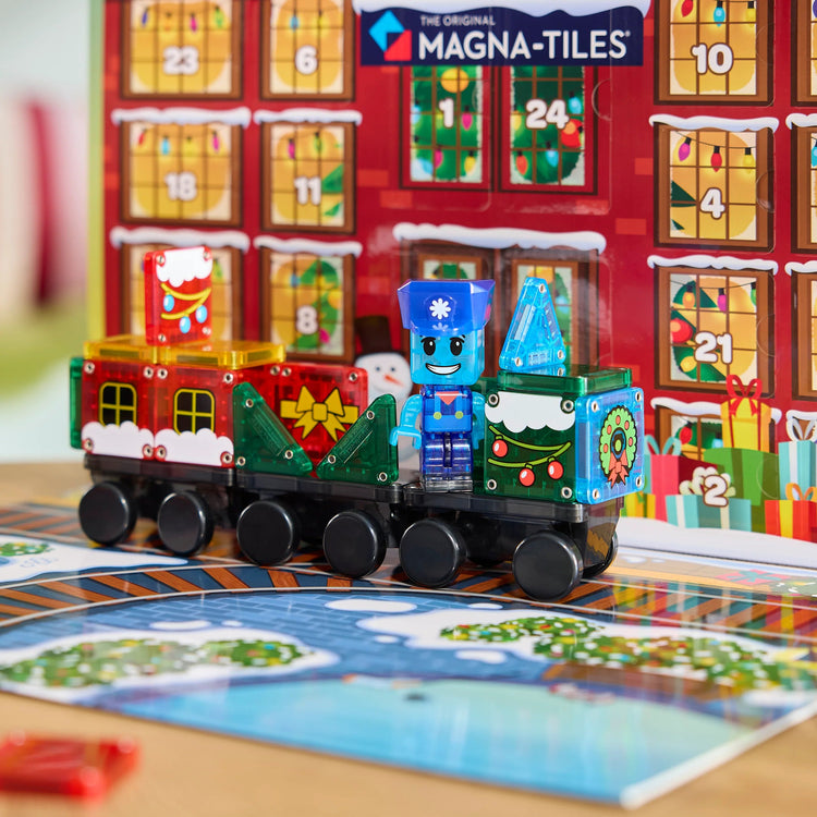 MAGNA - TILES | CHRISTMAS ADVENT CALENDAR - 34 PIECE by MAGNA - TILES - The Playful Collective