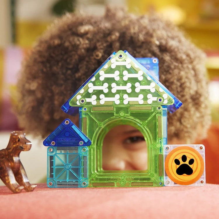 MAGNA - TILES | DOG HOUSE - 13 PIECE *PRE - ORDER* by MAGNA - TILES - The Playful Collective