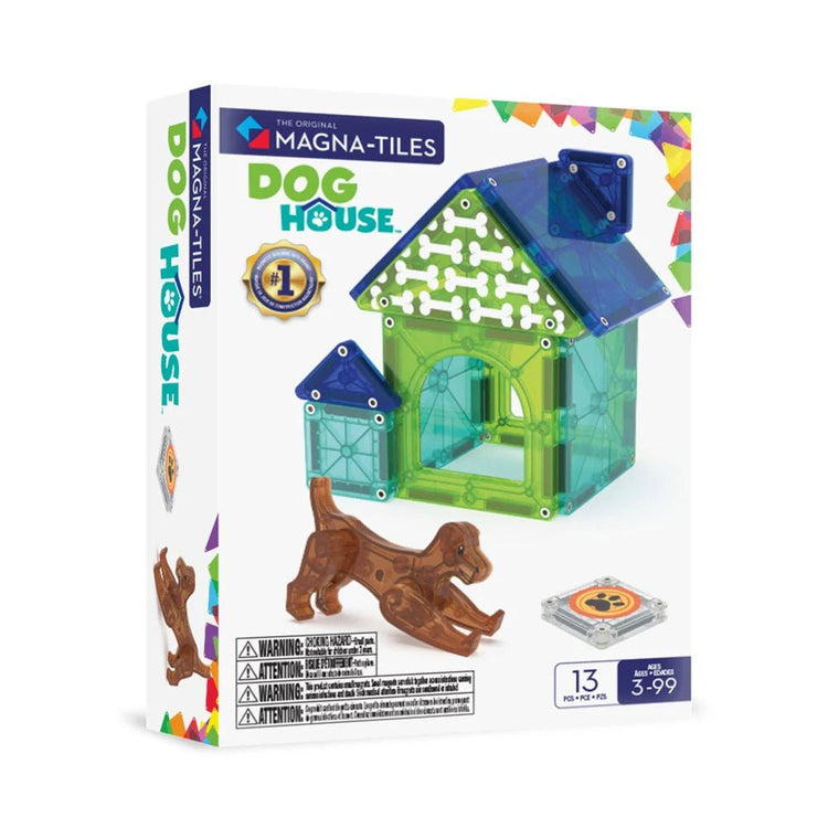 MAGNA - TILES | DOG HOUSE - 13 PIECE *PRE - ORDER* by MAGNA - TILES - The Playful Collective