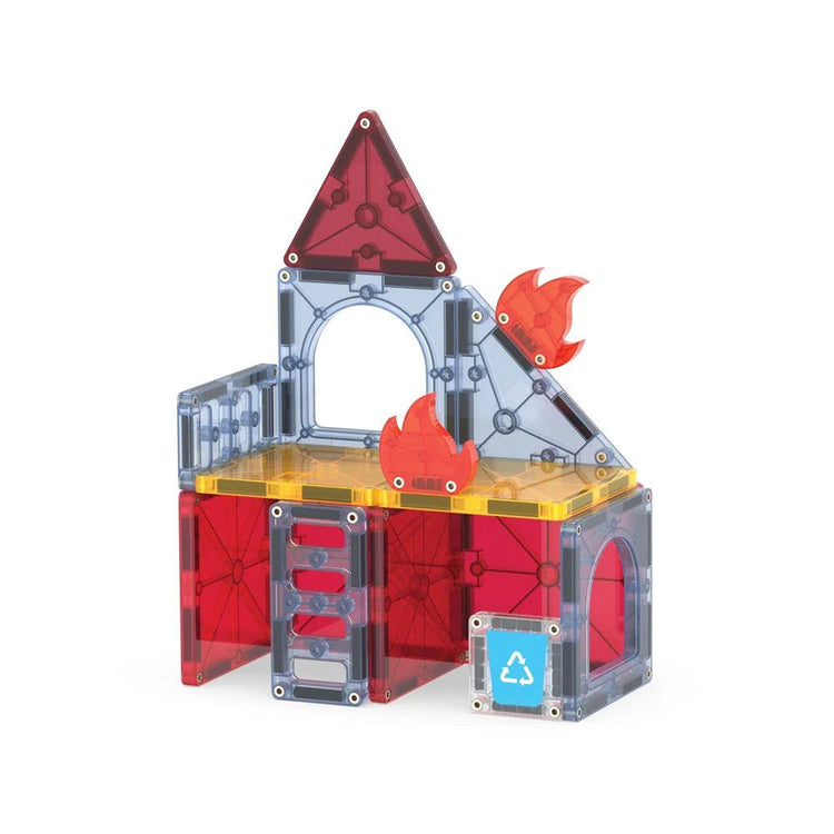 MAGNA - TILES | FIRE RESCUE - 27 PIECE *PRE - ORDER* by MAGNA - TILES - The Playful Collective