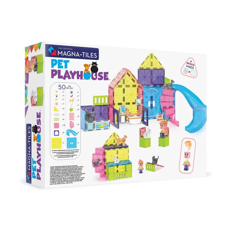 MAGNA - TILES | PET PLAYHOUSE - 50 PIECE *PRE - ORDER* by MAGNA - TILES - The Playful Collective