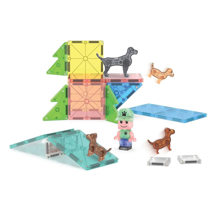 MAGNA - TILES | PUPPY PARK - 27 PIECE *PRE - ORDER* by MAGNA - TILES - The Playful Collective