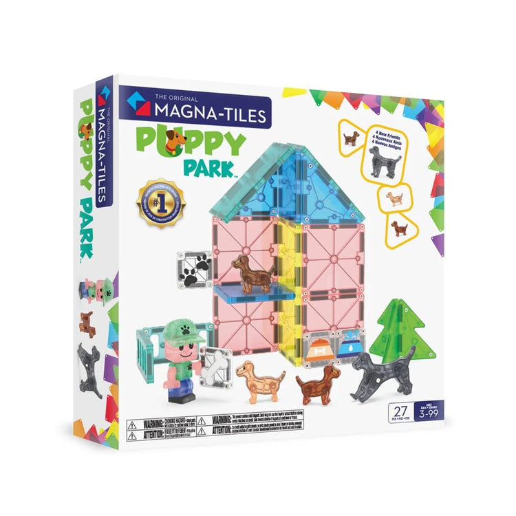 MAGNA - TILES | PUPPY PARK - 27 PIECE *PRE - ORDER* by MAGNA - TILES - The Playful Collective