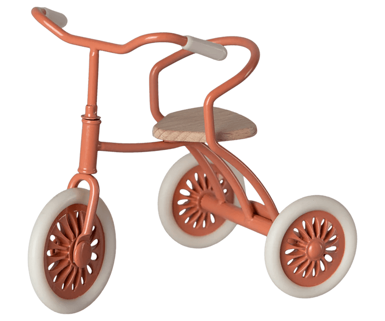 MAILEG | ABRI A TRICYCLE MOUSE CORAL by MAILEG - The Playful Collective