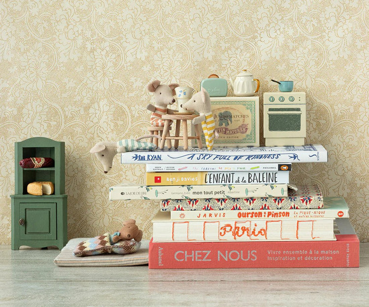 MAILEG | CORNER CABINET MOUSE DARK GREEN by MAILEG - The Playful Collective