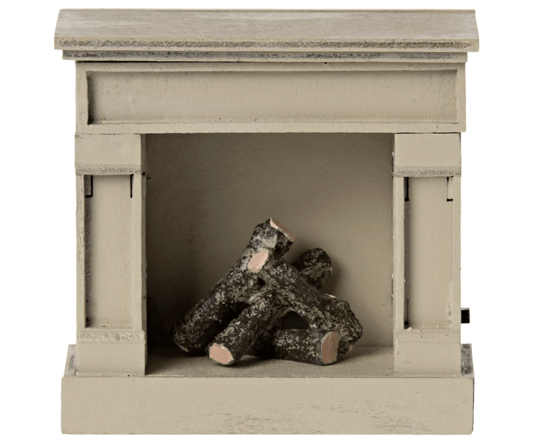 MAILEG | MINIATURE FIREPLACE OFF WHITE by MAILEG - The Playful Collective