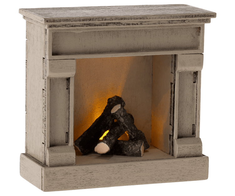 MAILEG | MINIATURE FIREPLACE OFF WHITE by MAILEG - The Playful Collective