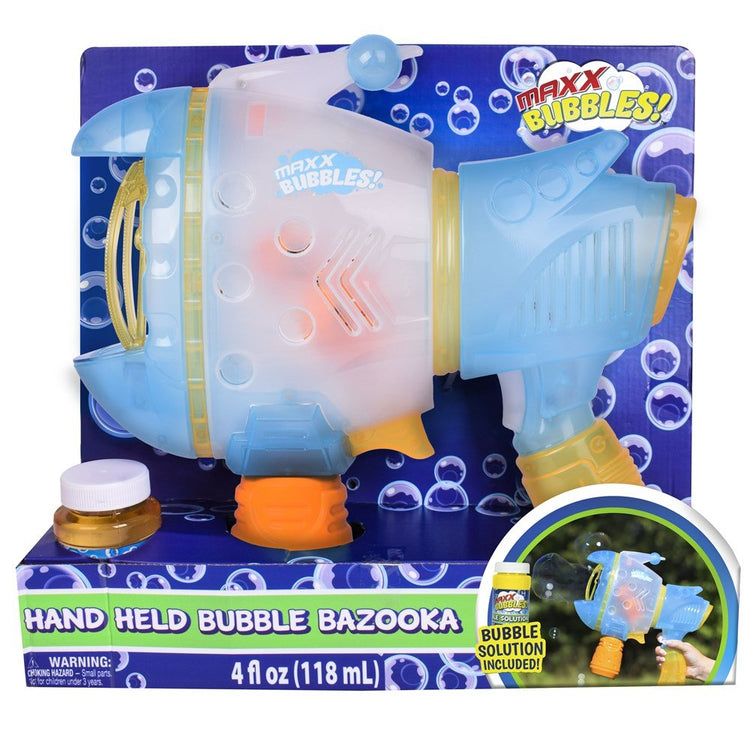 MAXX BUBBLES | HANDHELD BUBBLE BAZOOKA by MAXX BUBBLES - The Playful Collective