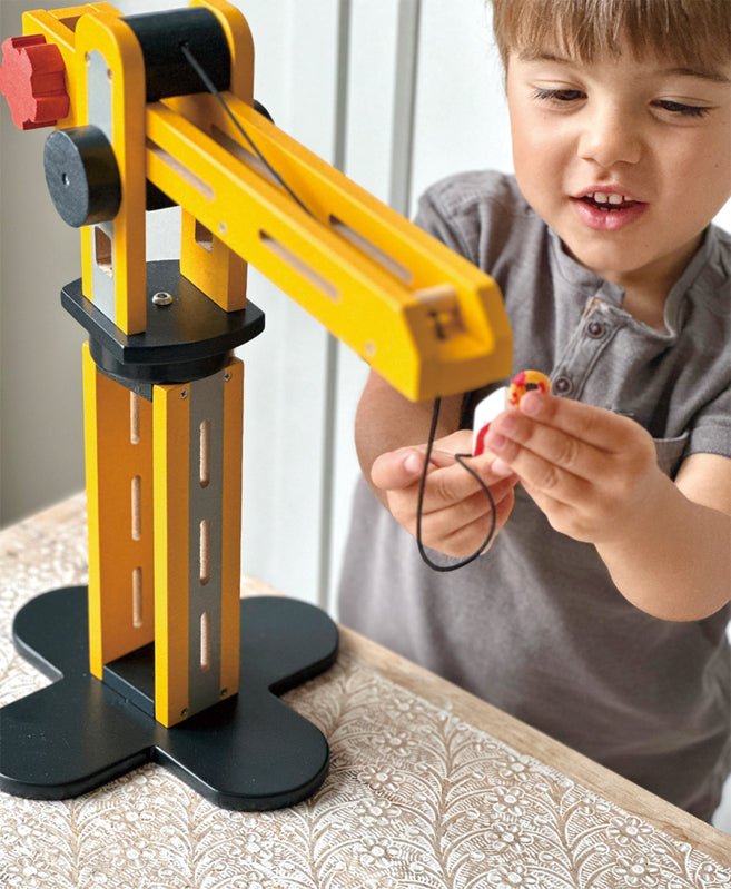 MENTARI | BIG YELLOW CRANE & BACKHOE BUNDLE by MENTARI - The Playful Collective