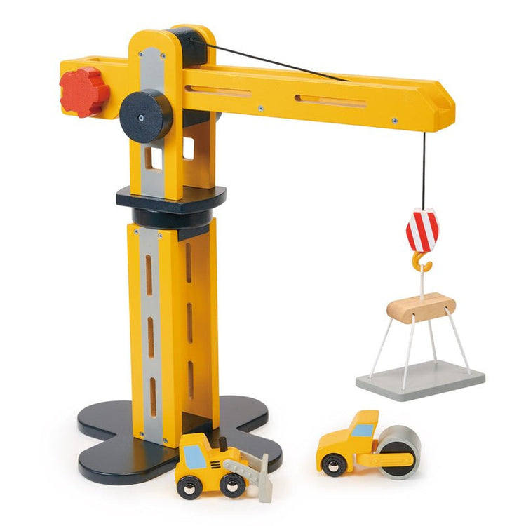 MENTARI | BIG YELLOW CRANE & BACKHOE BUNDLE by MENTARI - The Playful Collective