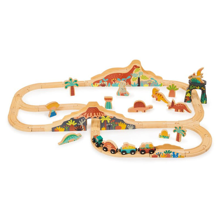 MENTARI | LOST WORLD DINOSAUR TRAIN SET by MENTARI - The Playful Collective