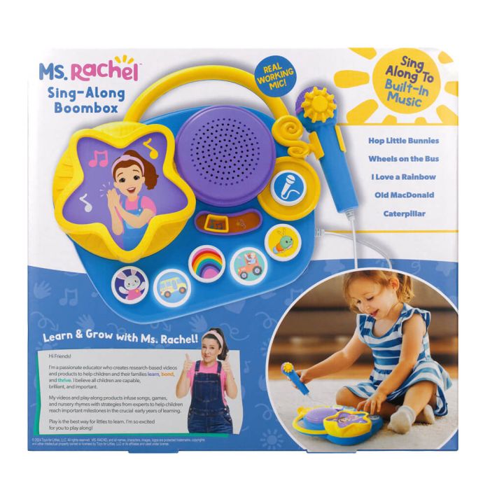 MS RACHEL | SING - ALONG BOOMBOX by MS RACHEL - The Playful Collective