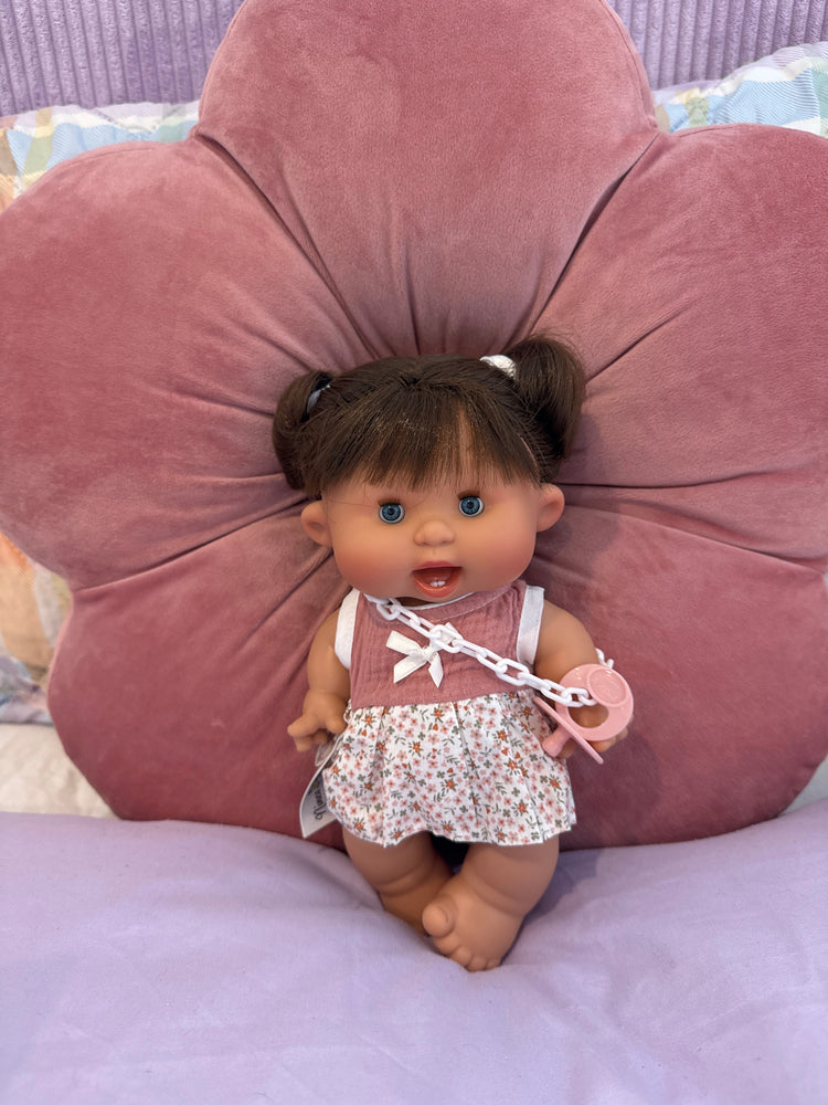 NINES D'ONIL | BABY DOLL PEPOTE SPECIAL FUNTASTIC WITH HAIR (26CM) Bettina by NINES D'ONIL DOLLS - The Playful Collective