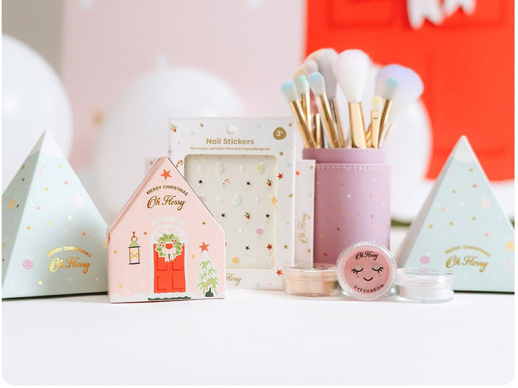 OH FLOSSY | CHRISTMAS HOUSE EYESHADOW GIFT SET by OH FLOSSY - The Playful Collective