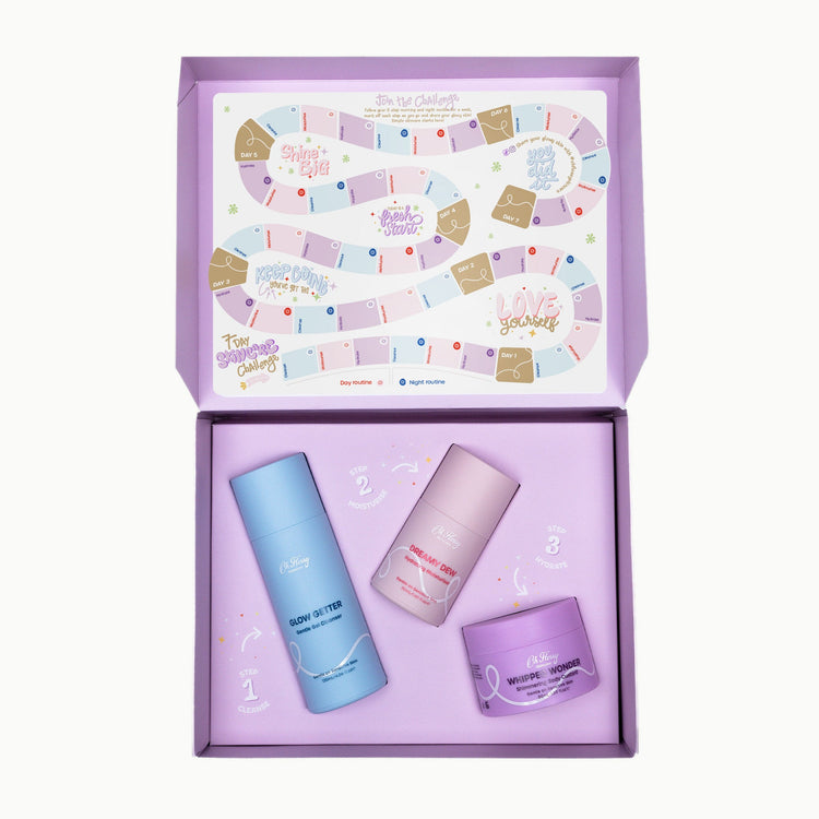 OH FLOSSY | SKINCARE - GLOWING SKIN ESSENTIALS KIT by OH FLOSSY - The Playful Collective
