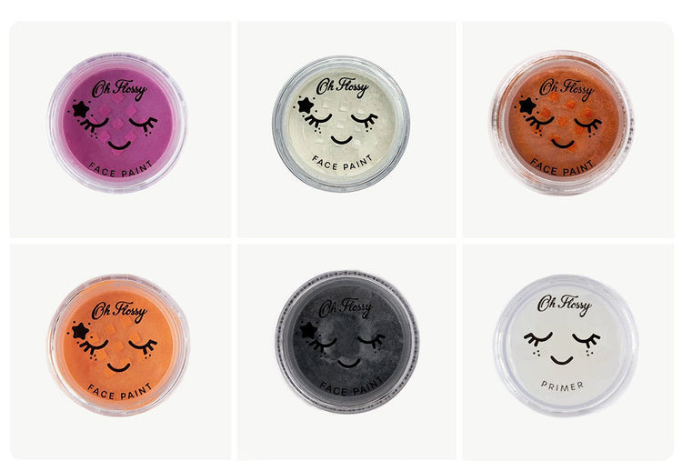OH FLOSSY | WILD WONDERS NATURAL KIDS FACE PAINT SET *PRE - ORDER* by OH FLOSSY - The Playful Collective