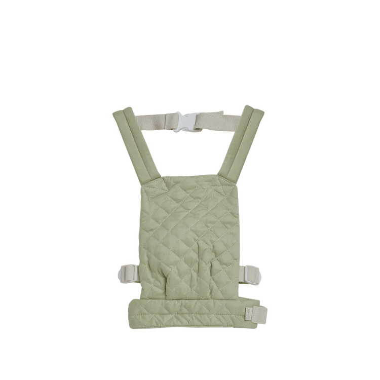 OLLI ELLA | DINKUM DOLLS QUILTED CARRIER - SAGE *PRE - ORDER* by OLLI ELLA - The Playful Collective