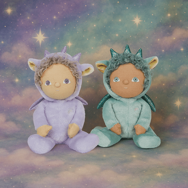 OLLI ELLA | DINKY DINKUM DRAGON DUFFY - LAVENDER *PRE - ORDER* by OLLI ELLA - The Playful Collective