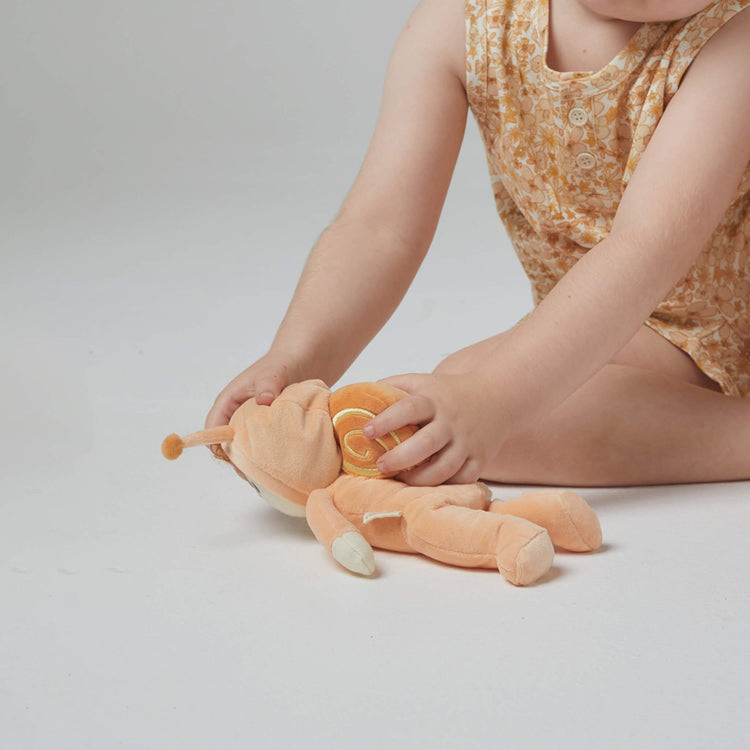 OLLI ELLA | DINKY DINKUM - SCOTTIE SNAIL - ORANGE *PRE - ORDER* by OLLI ELLA - The Playful Collective