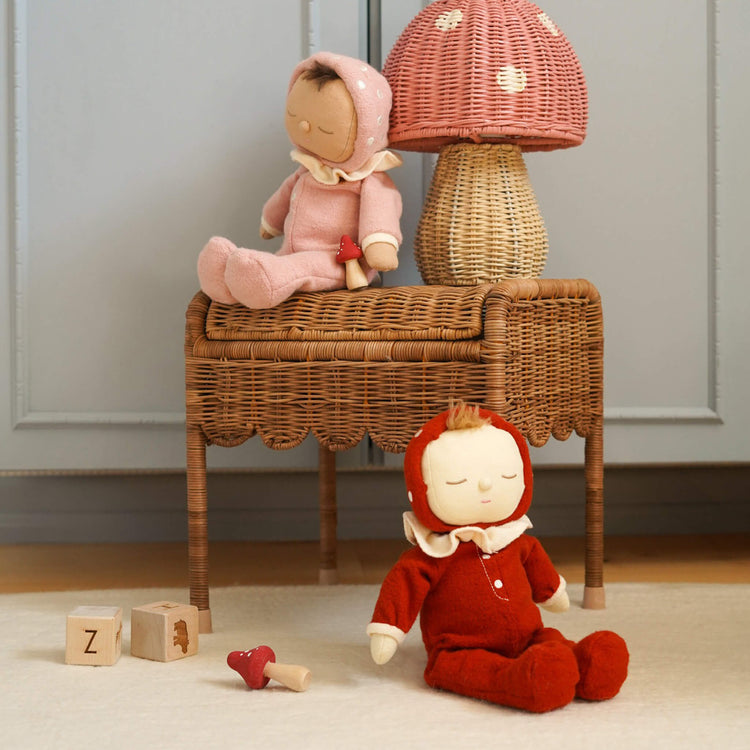 OLLI ELLA | DOZY DINKUM - TOADSTOOL PIP - PINK *PRE - ORDER* by OLLI ELLA - The Playful Collective
