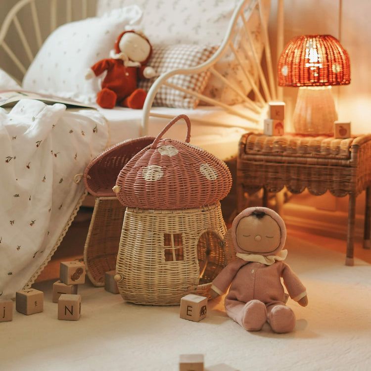 OLLI ELLA | DOZY DINKUM - TOADSTOOL PIP - PINK *PRE - ORDER* by OLLI ELLA - The Playful Collective