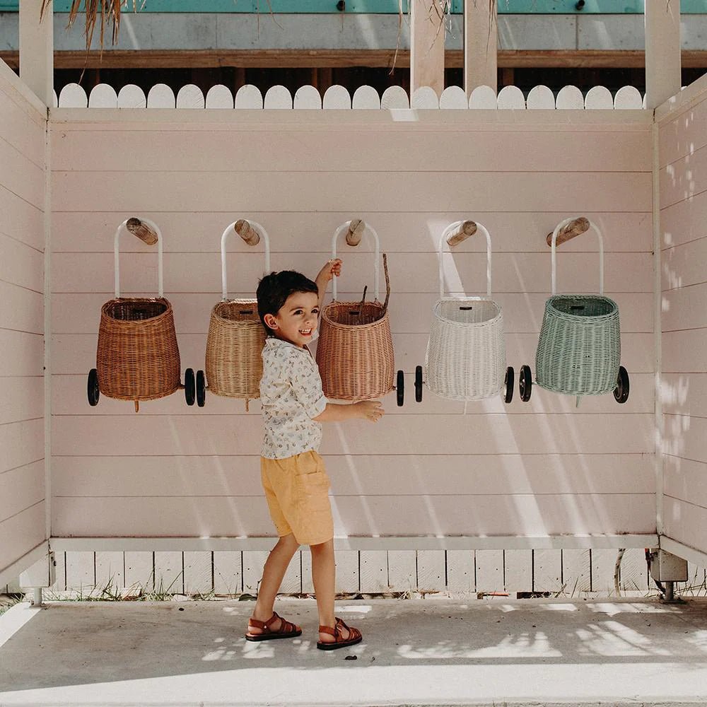 OLLI ELLA | RATTAN ORIGINAL LUGGY - STRAW by OLLI ELLA - The Playful Collective