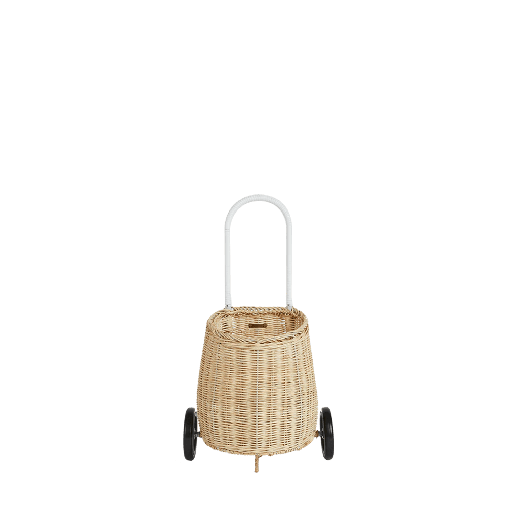 Rattan Original Luggy - Straw by Olli Ella | The Playful Collective