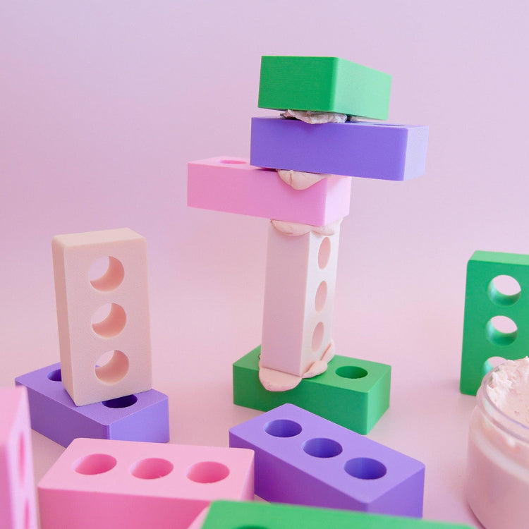 PLAY SENSE | ECO PLAYDOUGH BRICKS by PLAY SENSE - The Playful Collective