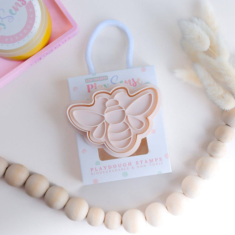 PLAY SENSE | ECO PLAYDOUGH STAMP - BUMBLE BEE by PLAY SENSE - The Playful Collective