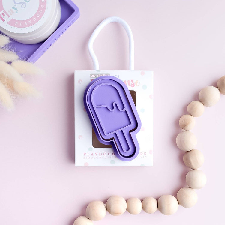 PLAY SENSE | ECO PLAYDOUGH STAMP - ICE CREAM FOUR by PLAY SENSE - The Playful Collective