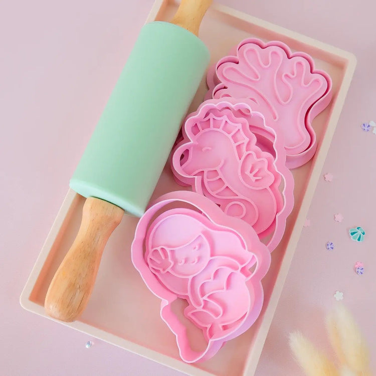 PLAY SENSE | ECO PLAYDOUGH STAMP - MERMAID 1 by PLAY SENSE - The Playful Collective