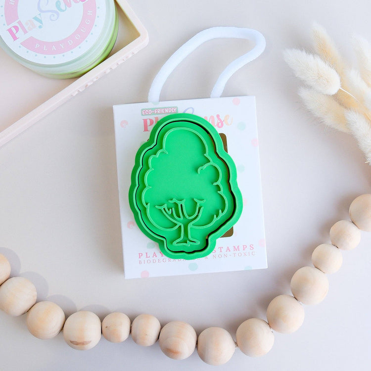 PLAY SENSE | ECO PLAYDOUGH STAMP - TREE ONE by PLAY SENSE - The Playful Collective