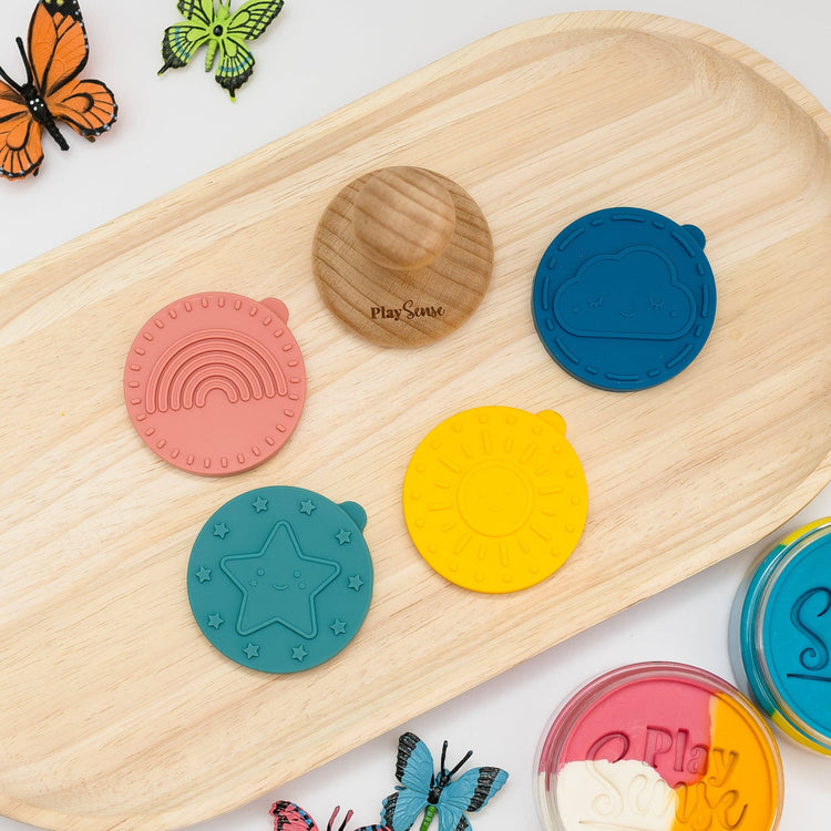 PLAY SENSE | ECO PLAYDOUGH STAMPS - SKYLINE by PLAY SENSE - The Playful Collective
