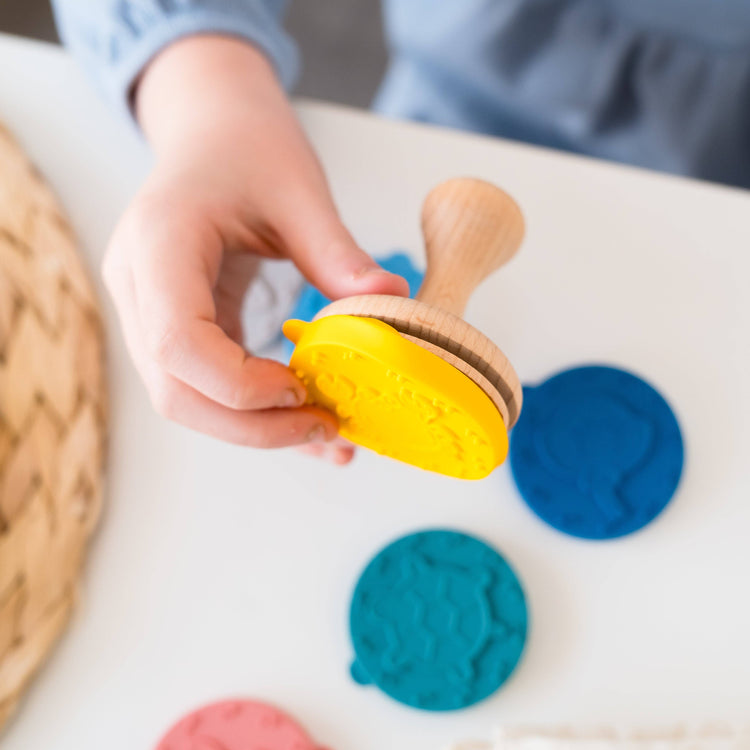 PLAY SENSE | ECO PLAYDOUGH STAMPS - SKYLINE by PLAY SENSE - The Playful Collective
