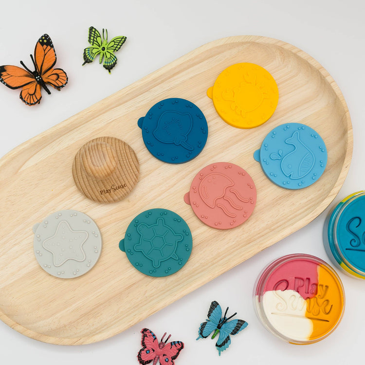 PLAY SENSE | ECO PLAYDOUGH STAMPS - UNDER THE SEA by PLAY SENSE - The Playful Collective