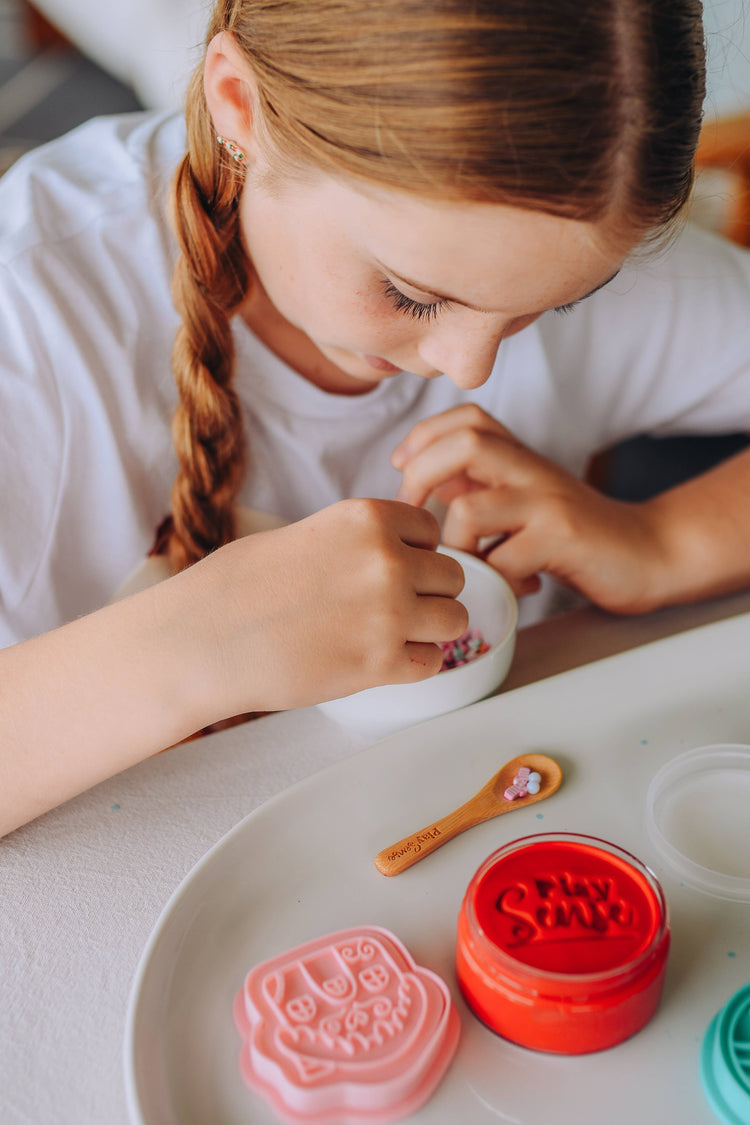 PLAY SENSE | PLAYDOUGH - BRIGHT RED (CHERRY SCENTED) by PLAY SENSE - The Playful Collective