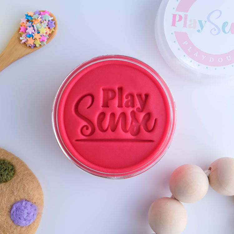 PLAY SENSE | PLAYDOUGH - BRIGHT RED (CHERRY SCENTED) by PLAY SENSE - The Playful Collective