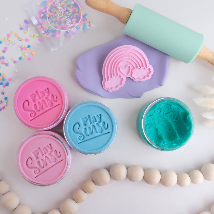 PLAY SENSE | PLAYDOUGH - PASTEL BLUE (TUTTI FRUITY SCENTED) by PLAY SENSE - The Playful Collective