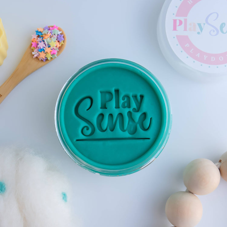 PLAY SENSE | PLAYDOUGH - TEAL (SOUR CANDY SCENTED) by PLAY SENSE - The Playful Collective