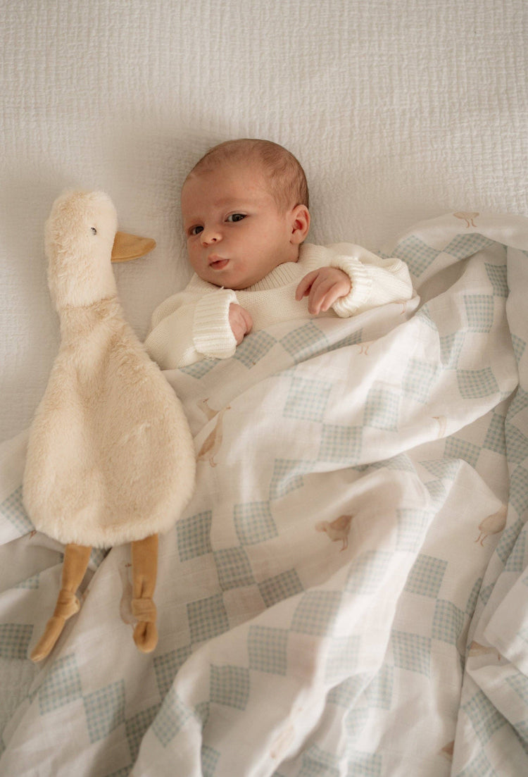 POP YA TOT | GOOSEY GANDER SWADDLE WRAP by POP YA TOT - The Playful Collective