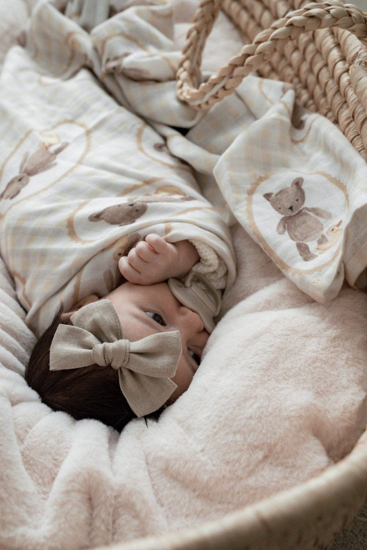 POP YA TOT | TED & DUCK SWADDLE WRAP by POP YA TOT - The Playful Collective