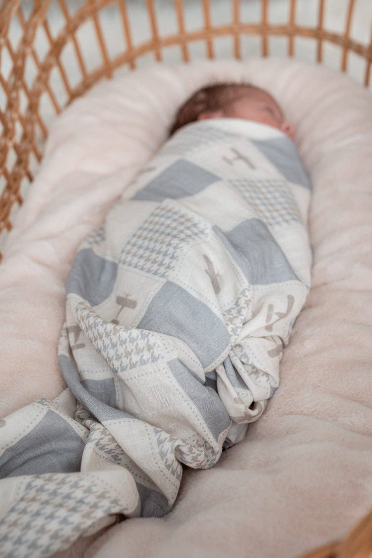 POP YA TOT | WRIGHT FLYER SWADDLE WRAP by POP YA TOT - The Playful Collective