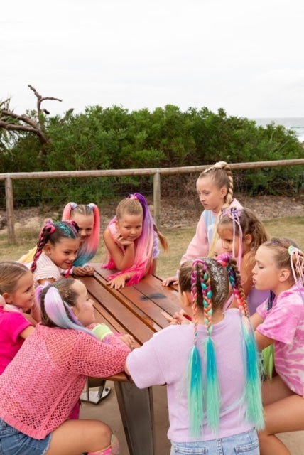 POPPET LOCKS | 12" MINI UNICORN PONYTAIL - BARBIE SHIMMER by POPPET LOCKS - The Playful Collective