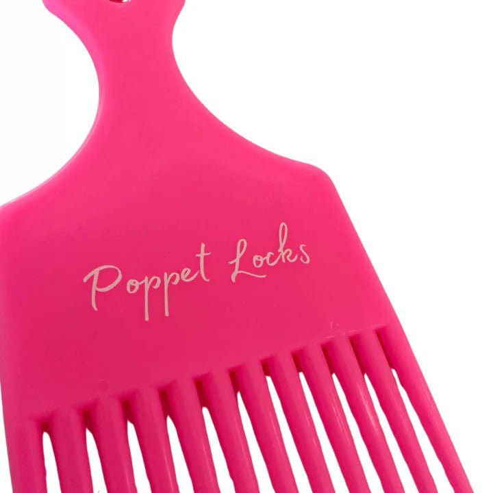 POPPET LOCKS | AFRO COMB - HOT PINK by POPPET LOCKS - The Playful Collective