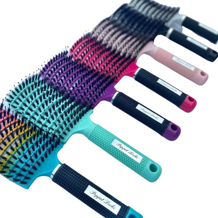 POPPET LOCKS | MAGIC HAIR BRUSH - PURPLE OMBRE by POPPET LOCKS - The Playful Collective