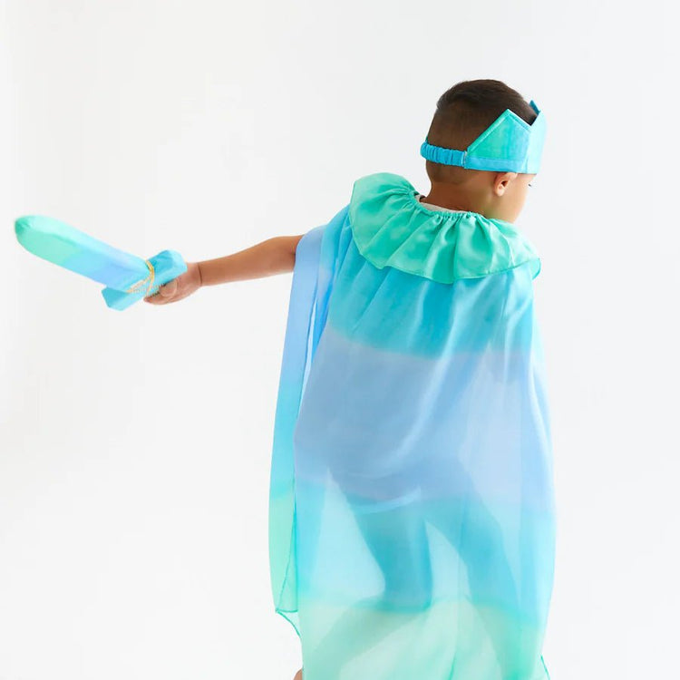 SARAH'S SILKS | SILK CAPE - SEA *PRE - ORDER* by SARAH'S SILKS - The Playful Collective