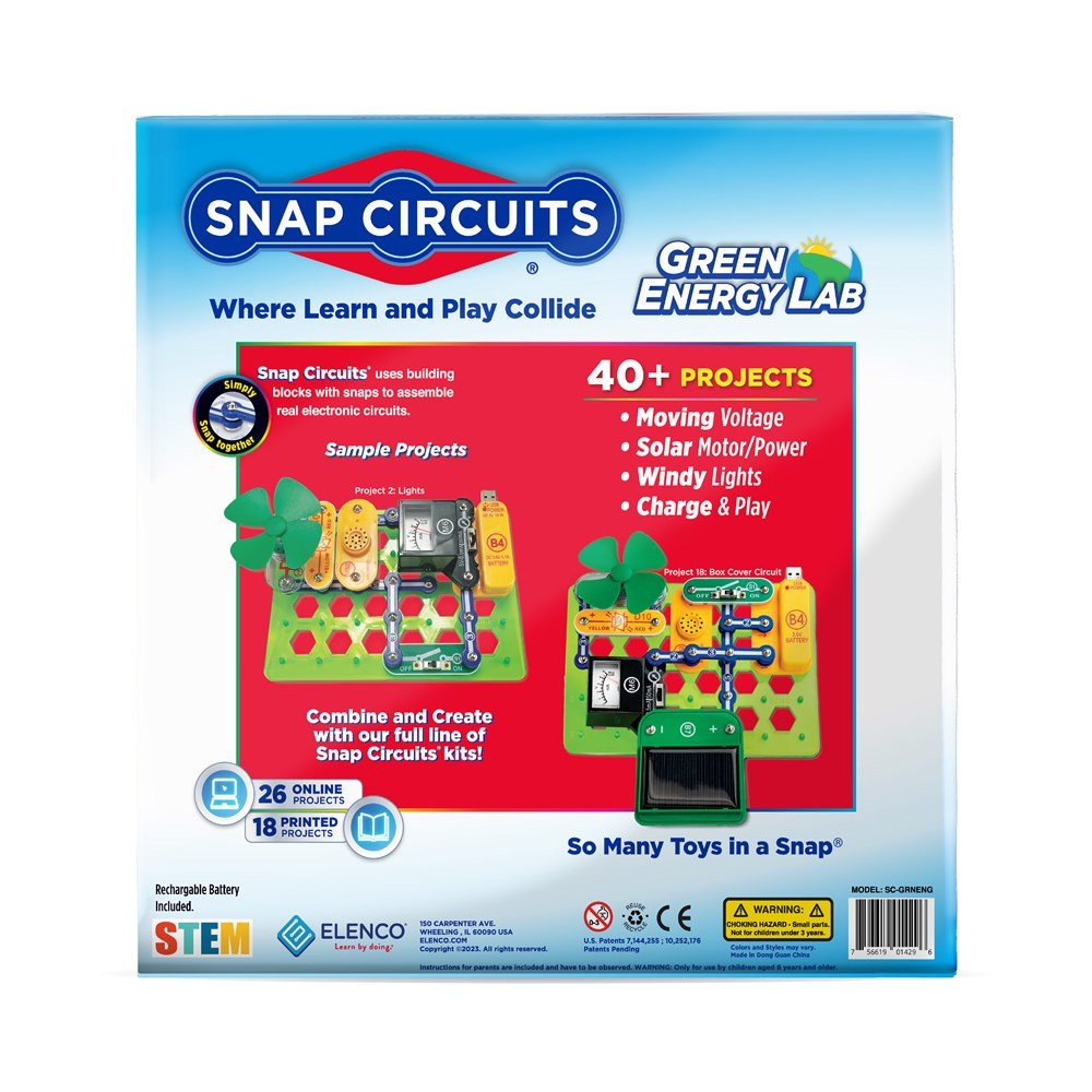 SNAP CIRCUITS® | GREEN ENERGY LAB by SNAP CIRCUITS - The Playful Collective