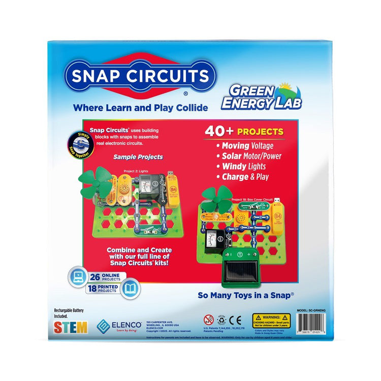 SNAP CIRCUITS® | GREEN ENERGY LAB by SNAP CIRCUITS - The Playful Collective